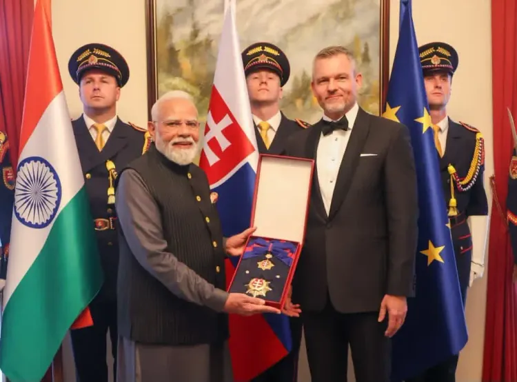 Sitharaman: Slovakia Confers Highest Honour on PM Modi