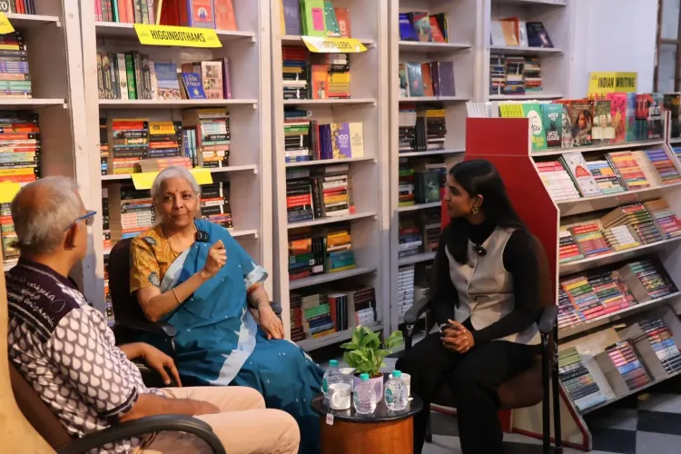 Sitharaman Visits Higginbothams, India's Oldest Bookstore