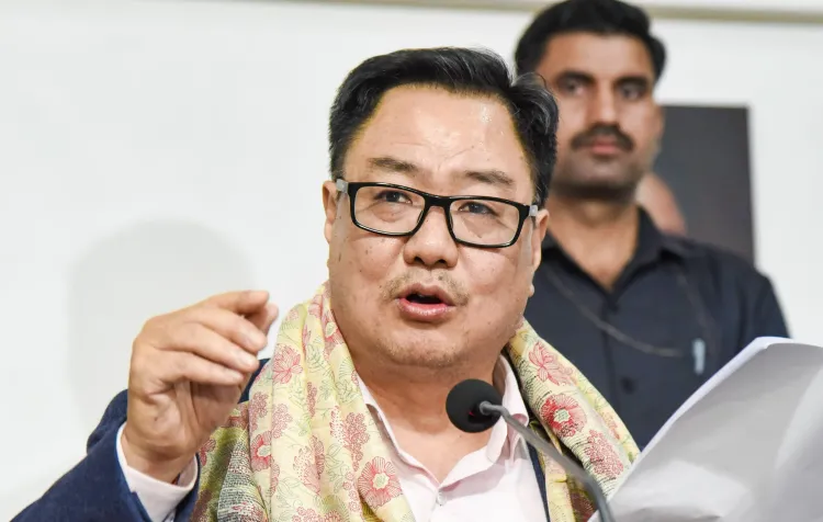 Could the Situation Have Escalated if BJP Women MPs Reacted Similarly? Rijiju Critiques Congress Over February 4 LS Ruckus