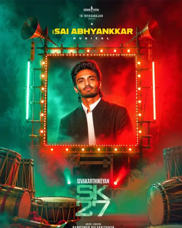 Sivakarthikeyan welcomes Sai Abhyankkar for #SK27: 'FDFS is going to be fire'