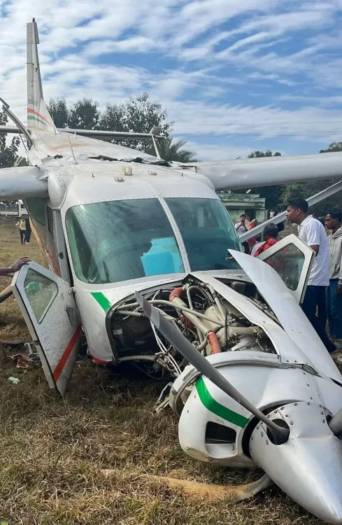 What Happened When a Small Plane Made an Emergency Landing in Odisha?