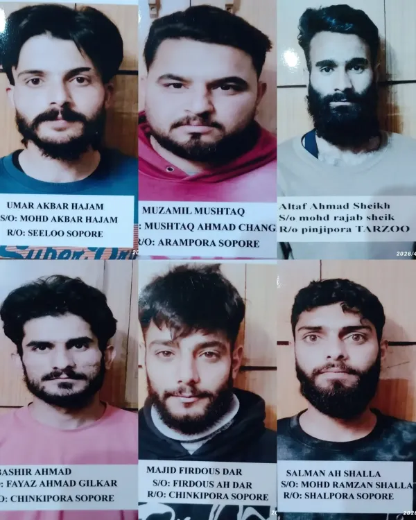 PSA Action in Sopore: 6 Held After School Harassment Protests