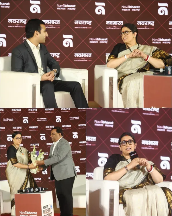 Smriti Irani at Viksit Bharat Conclave: Women Are India's Growth Engine