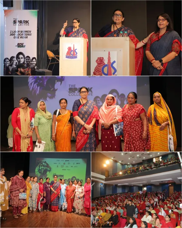 Smriti Irani Backs Women Entrepreneurs at SPARK Bootcamp