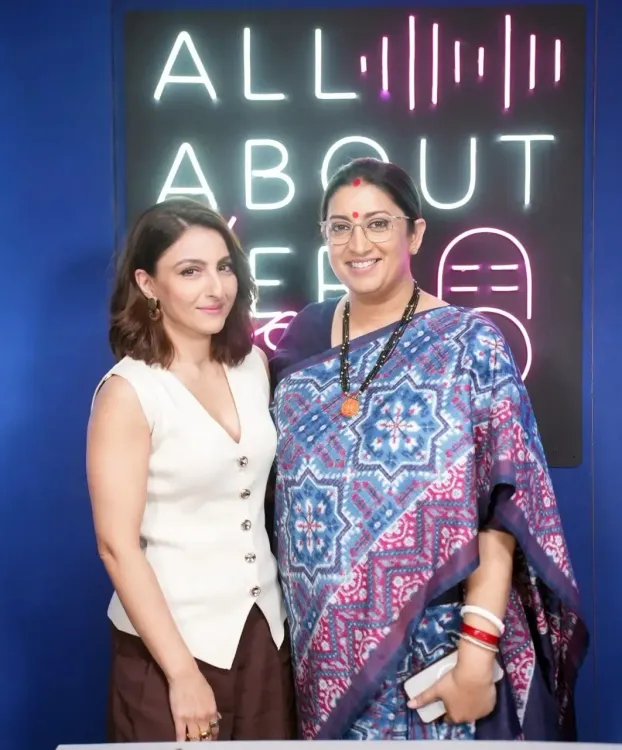 Is Being a Recognizable Face a 'Disadvantage' in Politics? Smriti Irani Discusses with Soha