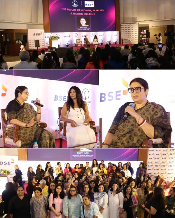 Smriti Irani calls motherhood an economic institution at MomPower Conference