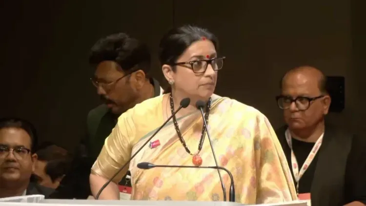 Smriti Irani Champions India's Traders as Manufacturing Backbone
