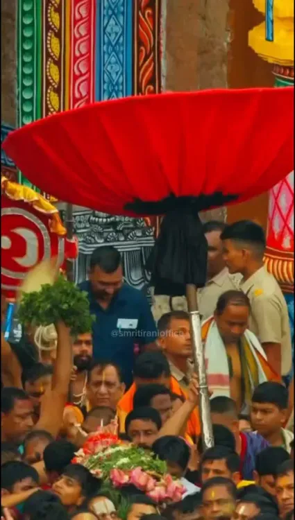Smriti Irani Greets Nation on Rath Yatra, Hails Lord Jagannath