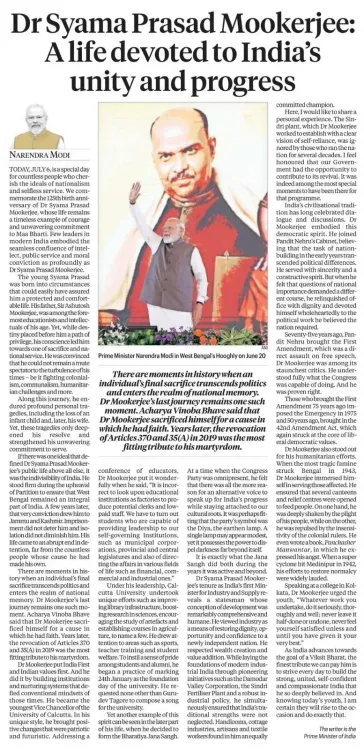 Smriti Irani marks Mookerjee's 125th birth anniversary
