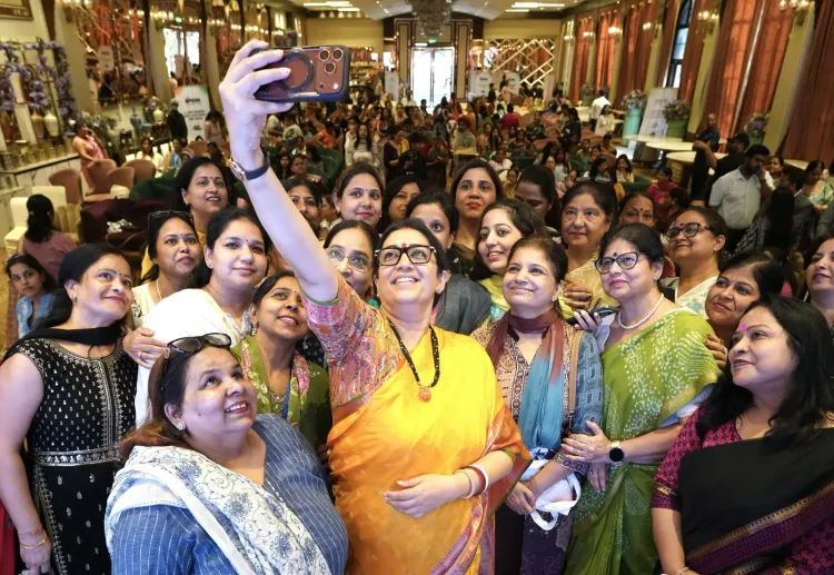 Smriti Irani Shares Selfie With 'SPARK' Reference on X