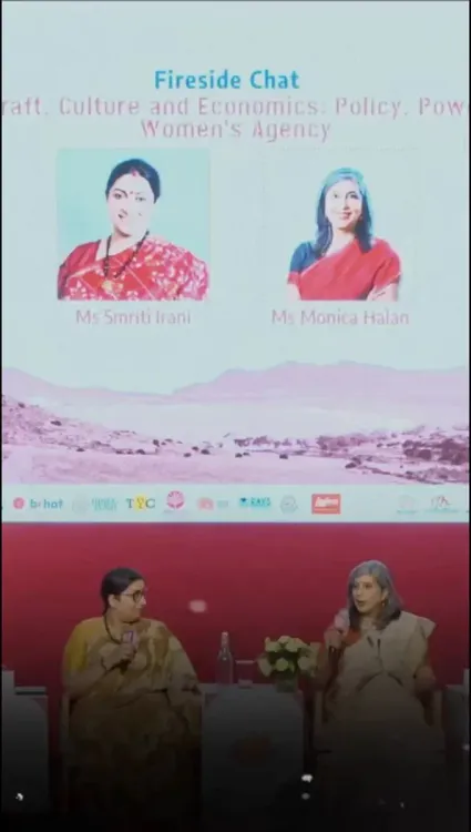Smriti Irani Urges Women to Prioritise Financial Independence