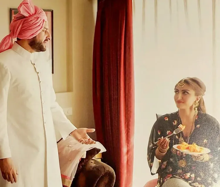 What advice did Saif give Soha before her big day?