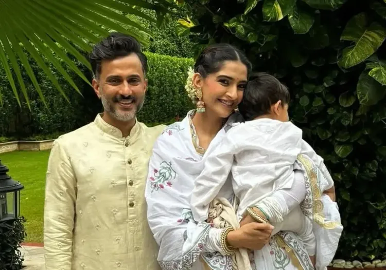 What Sweet Moments Did Sonam Kapoor Share with Son Vayu Across Three Cities?