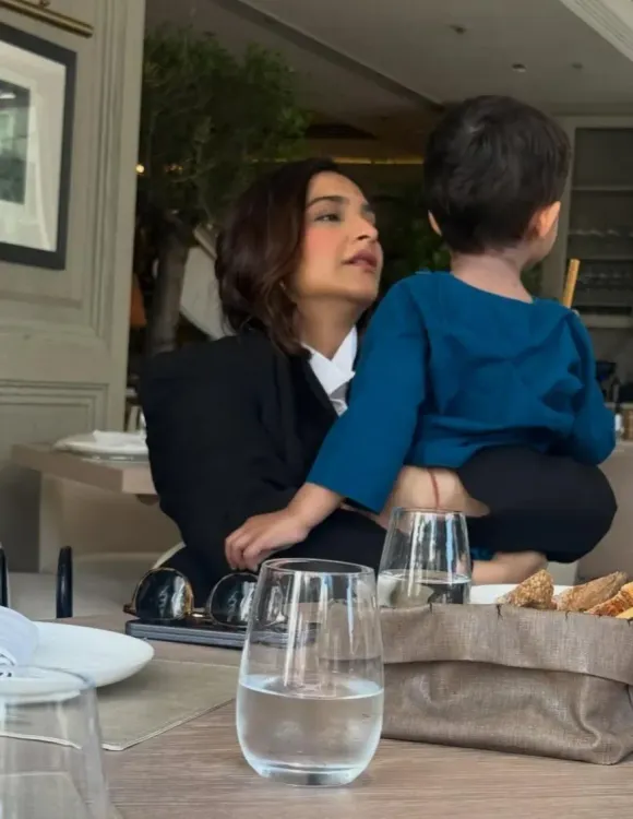 Sonam Kapoor turns a year older: MIL Priya Ahuja shares unseen mommy moments