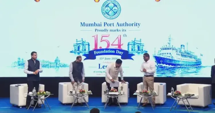 Sonowal Addresses Mumbai Port's 154th Foundation Day