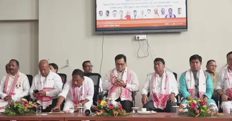 Sonowal attends felicitation event for new ministers, MLAs in Dibrugarh