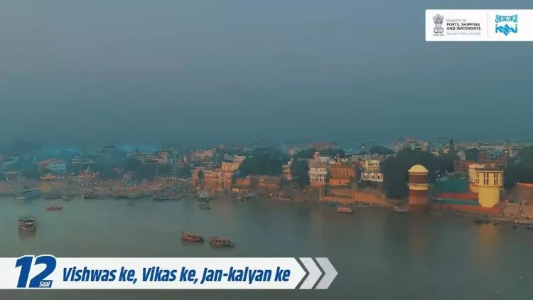 Sonowal Hails 12 Years of Inland Waterways Revival Under Modi