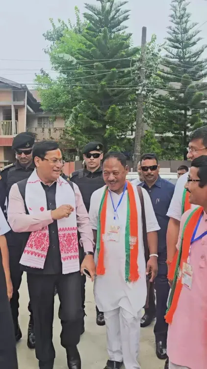 Sonowal joins BJP district training drive in Dibrugarh