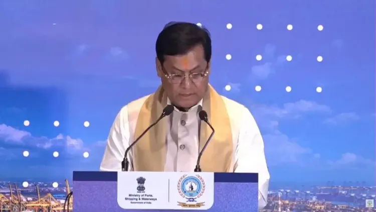 Sonowal: Port Security Is a Shared National Responsibility