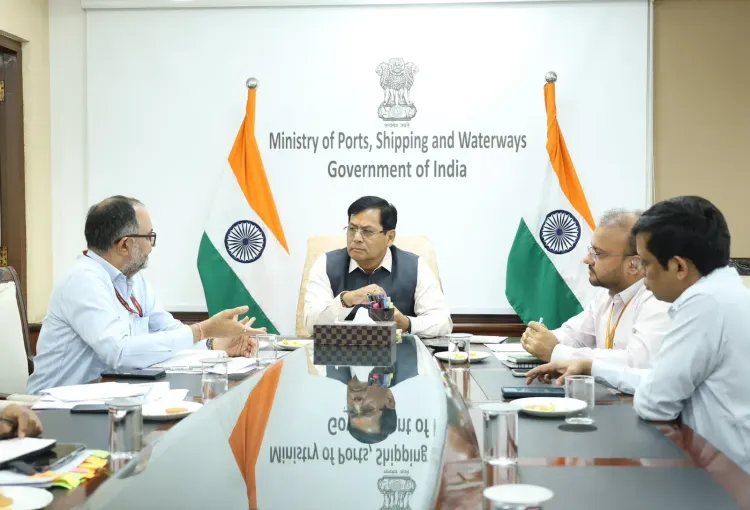 Sonowal Reviews Northeast Inland Waterways Progress in Delhi