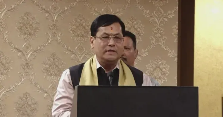 Sonowal Speaks at Book Launch Event in Guwahati