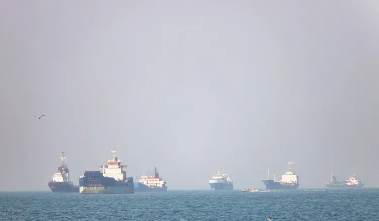 HMM vessel fire in Strait of Hormuz extinguished; 24 crew safe