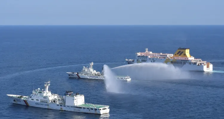 South Korea seizes two Chinese boats for illegal fishing; one sailor dies