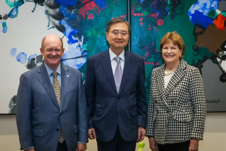 South Korea FM Cho Hyun meets US senators in New York on alliance, peninsula issues