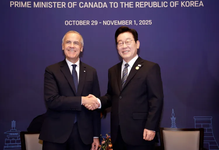 How are South Korean Lee and Canadian PM Carney Strengthening Their Defense and Security Partnership?