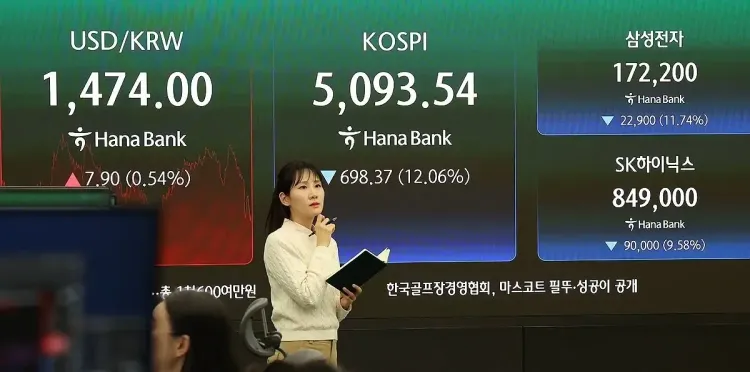 Seoul Stock Market Faces Historic Decline Amid Middle East Crisis