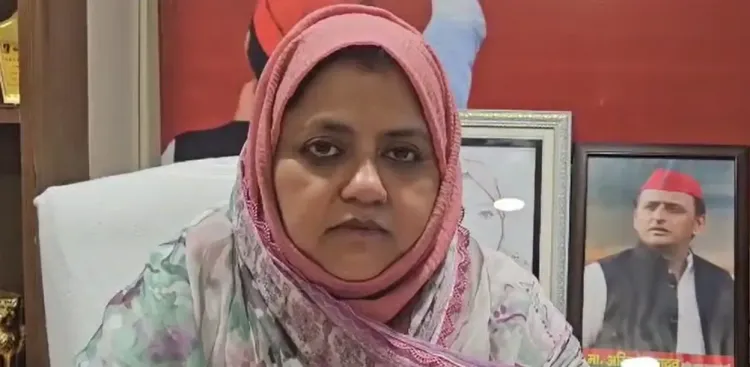 क्या सपा नेता सुमैया राणा ने 'आई लव मोहम्मद' विवाद के लिए पुलिस की कार्रवाई को जिम्मेदार ठहराया?