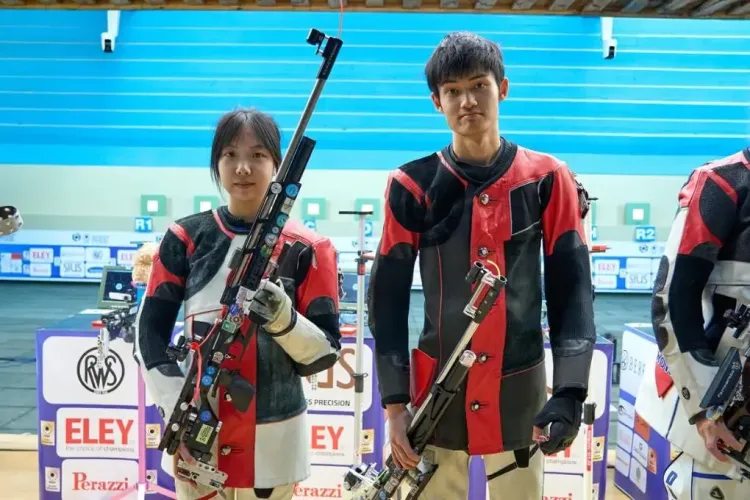 स्पेन शूटिंग विश्व कप 2026: चीन ने राइफल मिश्रित टीम में स्वर्ण पदक जीता