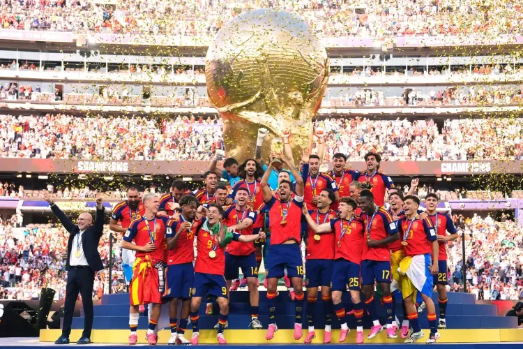 Spain extend FIFA ranking lead; Portugal climb to fifth after Nations League run