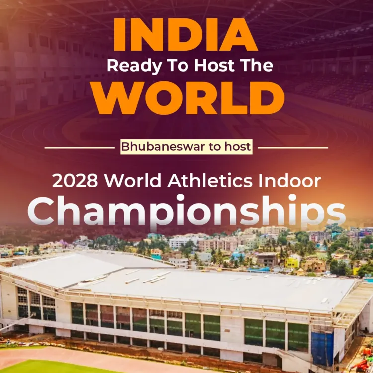 Excitement as India Prepares to Host 2028 World Athletics Indoor Championship