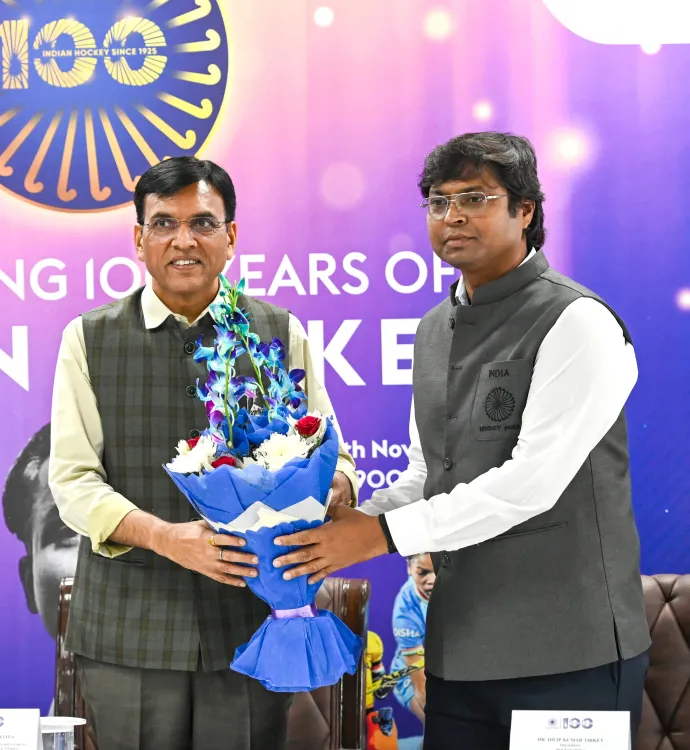 What Plans Does Sports Minister Mansukh Mandaviya Have to Honor 100 Years of Indian Hockey?