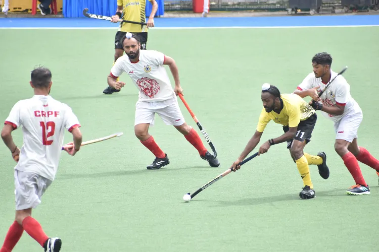 Who Dominated Day 3 of the Sr Men Inter-Departmental Nationals?