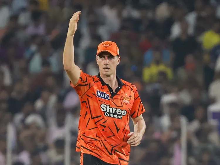SRH captain Cummins fined ₹12 lakh for slow over rate vs GT