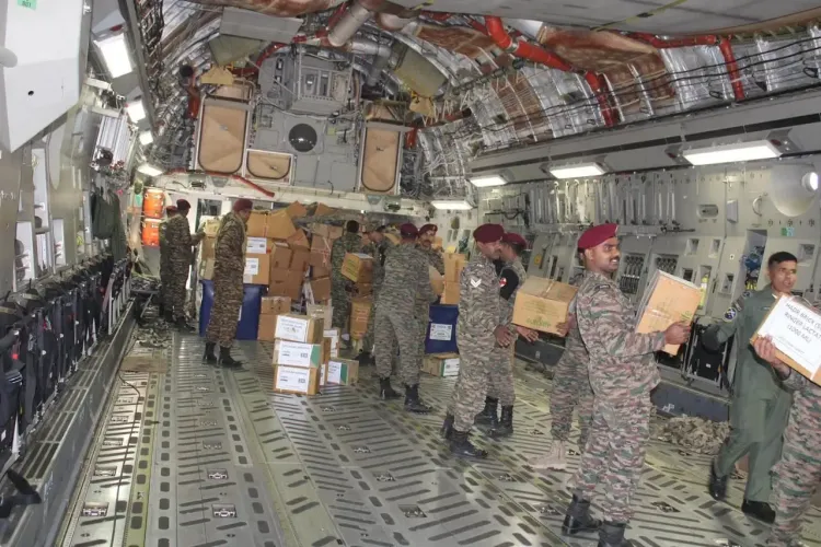 क्या भारतीय सेना ने श्रीलंका में राहत कार्य शुरू कर दिया है?