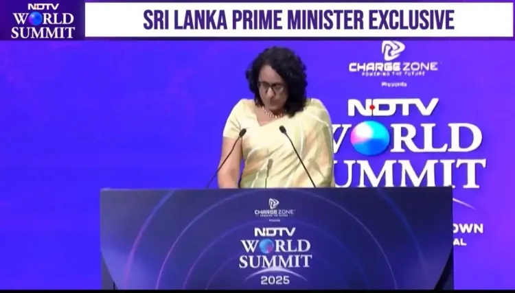 How Is Sri Lankan Premier Harini Amarasuriya Celebrating PM Modi’s Leadership at NDTV World Summit 2025?