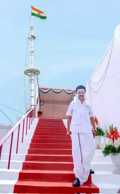 Stalin urges unity and equality on India's 80th Independence Day