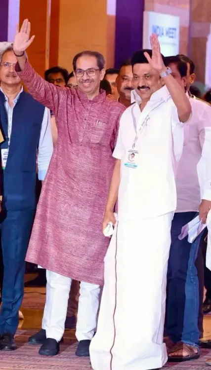 Stalin Greets Uddhav on Birthday, Hails Shivaji Park Show