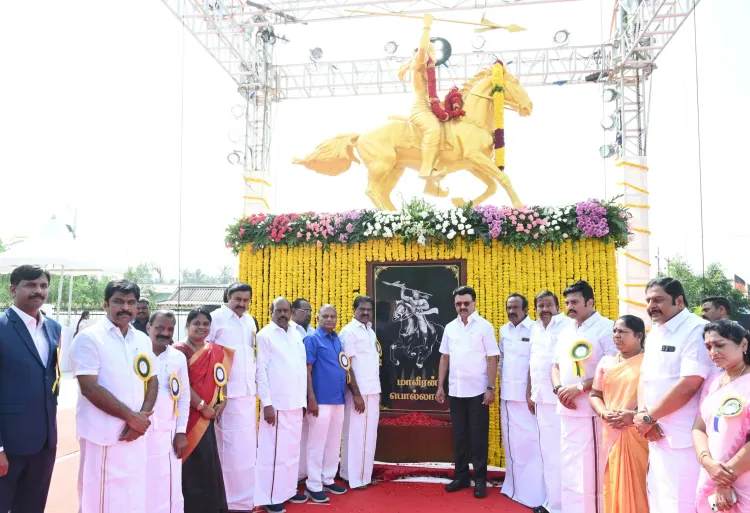 Did Stalin Just Unveil a Memorial Stadium for the Freedom Fighter Maaveeran Pollan?