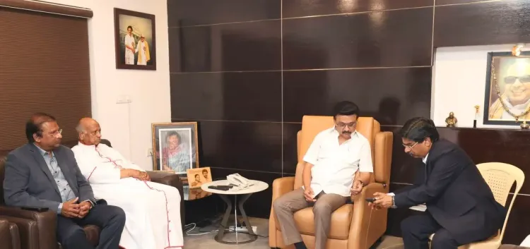 Stalin meets Christian leaders backing DMK's FCRA Bill opposition