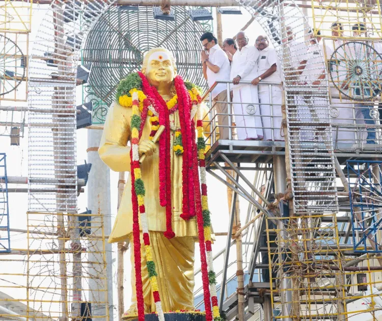 Stalin Pays Tribute to Pasumpon Thevar on Death Anniversary