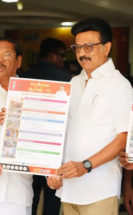 M. K. Stalin Launches 'Chennai Super 6' Election Manifesto with 20 Promises