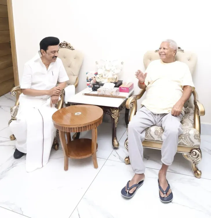 Stalin Wishes Lalu Prasad on Birthday, Hails Social Justice Stand