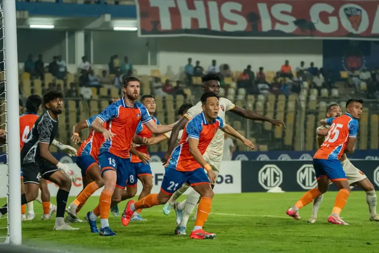 आईएसएल 2026-27: एफसी गोवा ने 90+5वें मिनट में वैलेजो के गोल से स्पोर्टिंग क्लब दिल्ली के खिलाफ 1-1 ड्रॉ बचाया