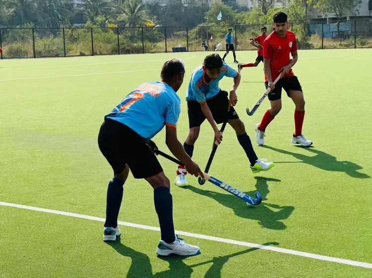 Who Triumphed on Day 3 of the Junior Men Academy Hockey Championships?