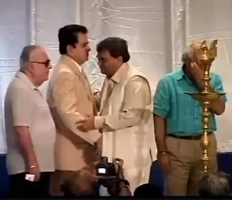 Subhash Ghai shares Mukta Arts' silver jubilee throwback with Dilip Kumar's blessings