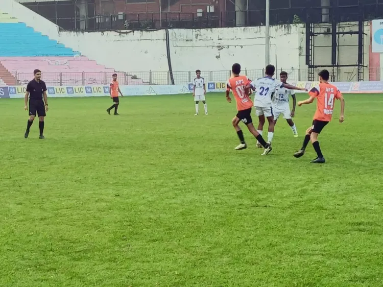 How Did Uttarakhand, Army Public School, and West Bengal Shine on Day Four of the Subroto Cup Jr Boys (U-17)?